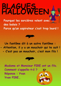 Blagues effrayantes pour Halloween